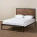 Ліжко в стилі Loft NS-819 1230x1800x2000 мм Черный