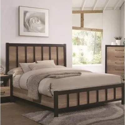 Ліжко у стилі Loft NS-820 1130x1800x2000 мм Черный
