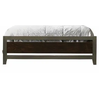 Ліжко в стилі Loft NS-824 1130x1800x2000 мм Серый Ліжко в стилі Loft NS-824 1130x1800x2000 мм Серый