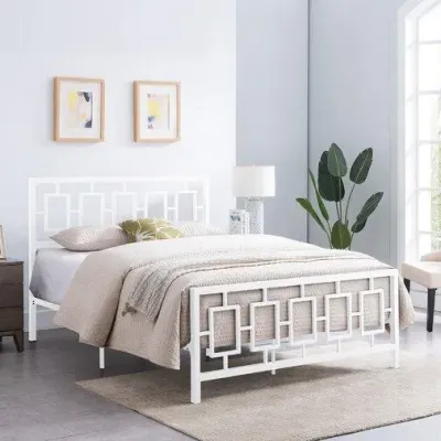 Ліжко в стилі Loft NS-825 1030x1700x2000 мм Белый Ліжко в стилі Loft NS-825 1030x1700x2000 мм Белый