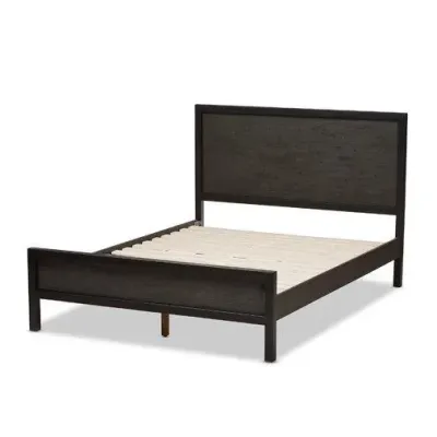 Кровать в стиле Loft NS-827 1130x1800x2000 мм Черный