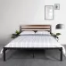Кровать в стиле Loft NS-829 1230x1900x2100 мм Черный
