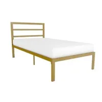 Кровать в стиле Loft NS-830 1030x900x2000 мм Золотой