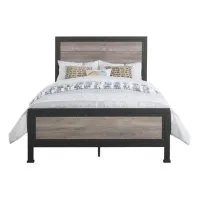 Кровать Loft в стиле Ретро NS-848 1130x1600x1900 мм Черный