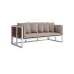 Лаунж диван у стилі Loft NS-861 780x1600x850 мм Белый