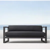 Лаунж диван у стилі Loft NS-879 780x1800x800 мм Черный Лаунж диван у стилі Loft NS-879 780x1800x800 мм Черный