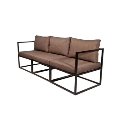 Лаунж диван у стилі Loft NS-881 930x2250x700 мм Черный