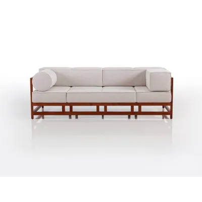 Лаунж диван в стиле Loft NS-892 780x2000x850 мм Коричневый