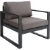 Лаунж крісло у стилі Loft NS-946 750x680x680 мм Черный