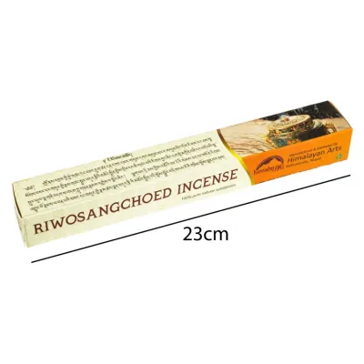Пахощі Тибетські Himalayan Incense Riwosangchoed 23x3x3 см (26732) Пахощі Тибетські Himalayan Incense Riwosangchoed 23x3x3 см (26732)
