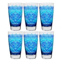Набор стаканов Ferixo Blue Cerve AL29545