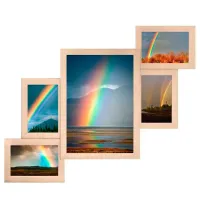 Настенная фоторамка Лесенка Бежевая 62*50 см на 5 фото Sabefet T-FX30204 Настенная фоторамка Лесенка Бежевая 62*50 см на 5 фото Sabefet T-FX30204