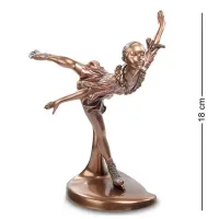 Статуэтка декоративная Фигуристка 18 см Veronese AL31481 Статуэтка декоративная Фигуристка 18 см Veronese AL31481