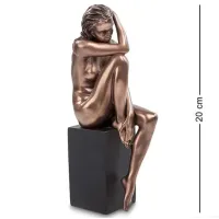 Статуэтка Девушка на колонне 20 см Veronese AL32468 Статуэтка Девушка на колонне 20 см Veronese AL32468