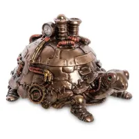 Статуетка-скринька Черепаха 17 см Veronese AL32503