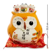 Статуетка декоративна скарбничка Owl Lefard AL32597 Статуетка декоративна скарбничка Owl Lefard AL32597