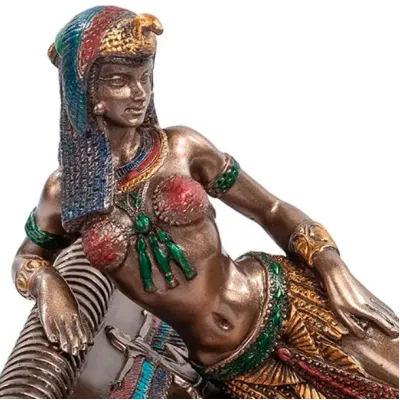 Декоративна шкатулка-Статуетка Цариця Клеопатра Veronese AL32794