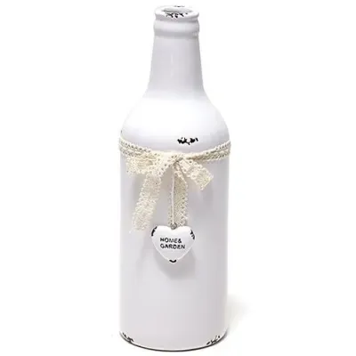 Ваза ceramic настільна Shabby Chic діаметр 8.7 см, висота 26 см Bona DP41665