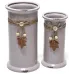 Ваза ceramic настільна Shabby Chic діаметр 12.6 см, висота 22.8 см Bona DP41668
