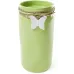 Ваза настільна для квітів Flowers Garden Метелик 26 см ceramic, зелений Bona DP41722