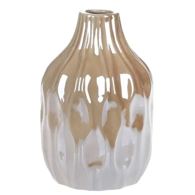 Ваза настольная ceramic 15.6 см, жемчужный серый Bona DP41803