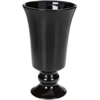 Ваза ceramic Кубок 26.5см, чорна Bona DP67940