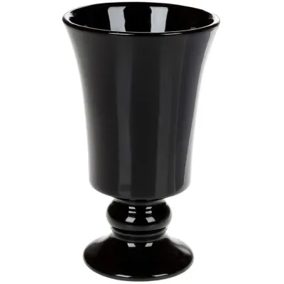 Ваза ceramic Кубок 20.2см, черная Bona DP67942