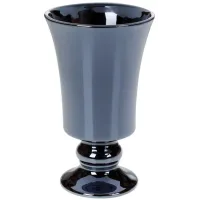 Ваза ceramic Кубок 20см, синий перламутр Bona DP67946