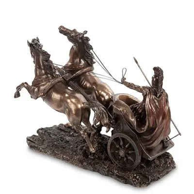 Статуэтка декоративная Ахиллес 33х26 см Veronese AL84460
