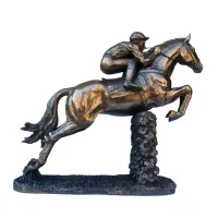 Статуэтка декоративная Всадник 22 х 21 см Veronese AL84470