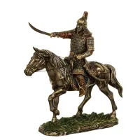 Статуэтка декоративная Темучин 24х17 см Veronese AL84481 Статуэтка декоративная Темучин 24х17 см Veronese AL84481