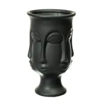 Декоративная ваза Black Face 21х14 см Lefard 18723-002 Декоративная ваза Black Face 21х14 см Lefard 18723-002