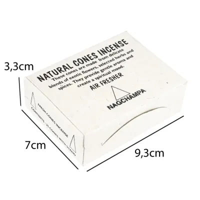 Пахощі Непальські Nagchampa BA Нагчампа + Підставка 7x9,3x3,3 см (26735) Пахощі Непальські Nagchampa BA Нагчампа + Підставка 7x9,3x3,3 см (26735)