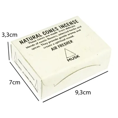 Пахощі Непальські Nagchampa BA Муск Musk + Підставка 7x9,3x3,3 см (26737) Пахощі Непальські Nagchampa BA Муск Musk + Підставка 7x9,3x3,3 см (26737)
