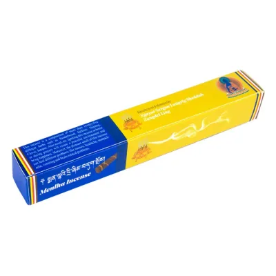Пахощі Тибетські Menlha incense Менла Будда Медицини 18,3x2.5x2.5 см Синій (26814)