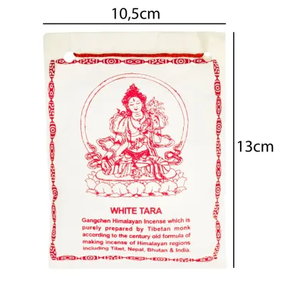 Благовония Тибетские Gangchen Порошковые Санг White Tara 45 г 13x10.5x1 см (26808)