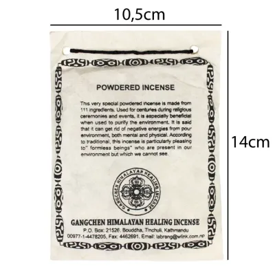 Благовония Gangchen Тибетские Порошковые Санг Himalayan Healing 45 гр 14x10.5 см (26813) Благовония Gangchen Тибетские Порошковые Санг Himalayan Healing 45 гр 14x10.5 см (26813)