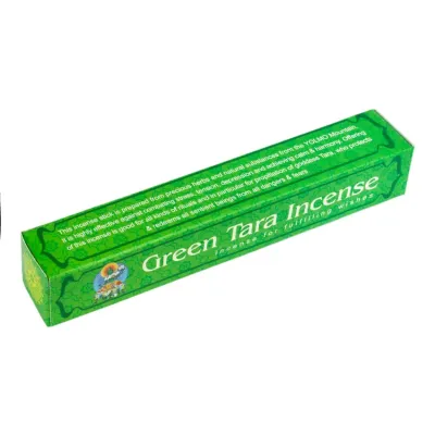 Пахощі Тибетські Himalayan Incense Зелена Тара Green Tara 15x2.5x2.5 см (26728) Пахощі Тибетські Himalayan Incense Зелена Тара Green Tara 15x2.5x2.5 см (26728)