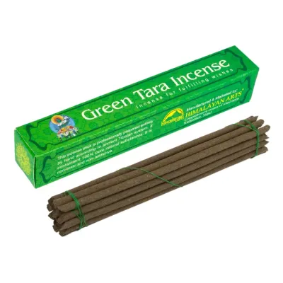 Пахощі Тибетські Himalayan Incense Зелена Тара Green Tara 15x2.5x2.5 см (26728)
