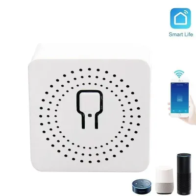 Мини Wifi реле беспроводной выключатель с таймером Smart House 16A совместима с Туя Алекса Google ассистентами Мини Wifi реле беспроводной выключатель с таймером Smart House 16A совместима с Туя Алекса Google ассистентами