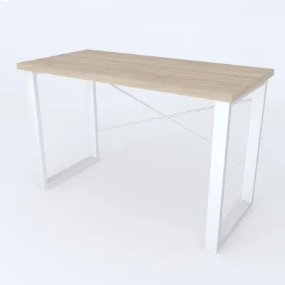 Письменный стол Ferrum-decor Драйв 750x1000x600 Белый металл ДСП Дуб Сонома 32 мм (DRA144) Письменный стол Ferrum-decor Драйв 750x1000x600 Белый металл ДСП Дуб Сонома 32 мм (DRA144)