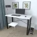 Письменный стол Ferrum-decor Драйв 750x1000x600 Черный металл ДСП Белый 32 мм (DRA127) Письменный стол Ferrum-decor Драйв 750x1000x600 Черный металл ДСП Белый 32 мм (DRA127)