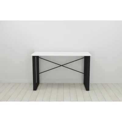 Письмовий стіл Ferrum-decor Драйв 750x1000x700 Чорний метал ДСП Білий 16 мм (DRA064) Письмовий стіл Ferrum-decor Драйв 750x1000x700 Чорний метал ДСП Білий 16 мм (DRA064)