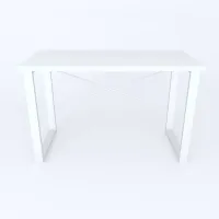 Письменный стол Ferrum-decor Драйв 750x1200x600 Белый металл ДСП Белый 32 мм (DRA162)