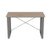 Письмовий стіл Ferrum-decor Драйв 750x1200x600 Сірий метал ДСП ДубСан-Маріно 16 мм (DRA030)