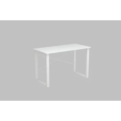 Письмовий стіл Ferrum-decor Драйв 750x1200x700 Білий метал ДСП Білий 16 мм (DRA099) Письмовий стіл Ferrum-decor Драйв 750x1200x700 Білий метал ДСП Білий 16 мм (DRA099)