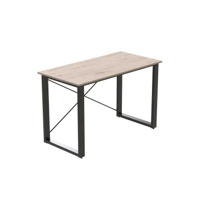 Письменный стол Ferrum-decor Драйв 750x1200x700 Черный металл ДСП Дуб Сан-Марино 16 мм (DRA086)
