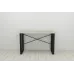 Письменный стол Ferrum-decor Драйв 750x1400x600 Черный металл ДСП Дуб Сонома 16 мм (DRA046)
