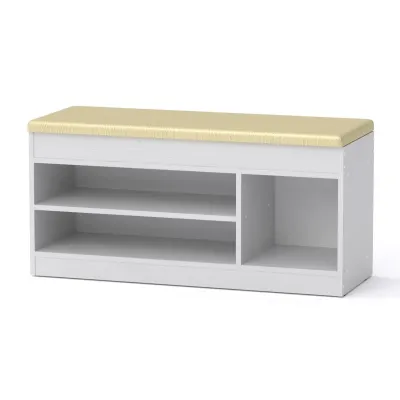 Тумба для обуви Компанит ТО 17 100х37,2х50 см Альба белый