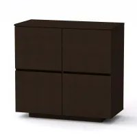 Комод Тумба 1 Компанит МГ 5 85х40х80,4 см Венге темний